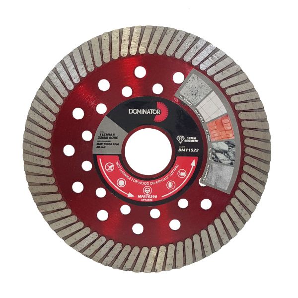 Picture of DOMINATOR DIAMOND BLADE 115MM X 22 MM BORE