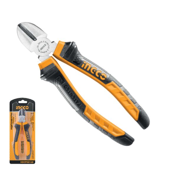 Picture of INGCO 160MM DIAGONAL  PLIERS TPR HANDLE