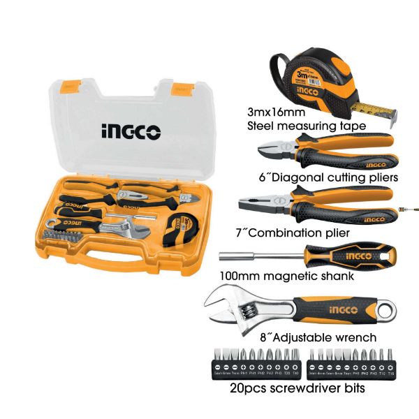 Picture of INGCO 25PCS HANDTOOL  SET