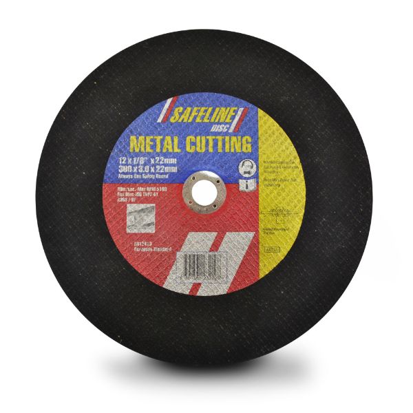 Picture of 300MM X 3.0 X22.2 FLAT STEEL CUTTING DISC S/L