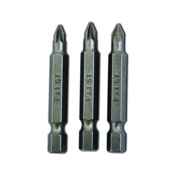 Picture of POZI NO 1 SCREWDRIVER BITS 50MM LONG X 3PCS