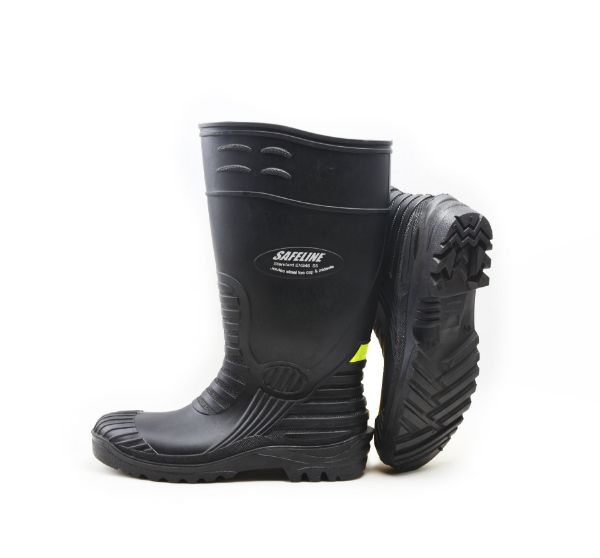 Picture of STEEL TOE CAP WELLINGTON BOOTS SIZE 5