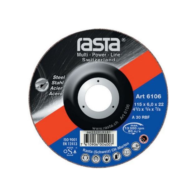 Picture of 115MM X 3.0 X 22.2 D/C STEEL CUTTING DISCS