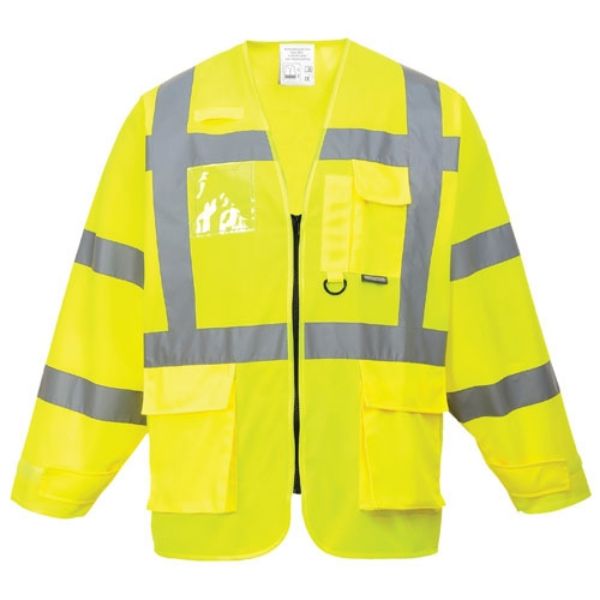 Picture of X LARGE HI VIS EXECUTIVE WAIST COAT  EN471