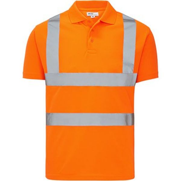 Picture of MEDIUM ORANGE  POLO SHIRTS HI-VIS