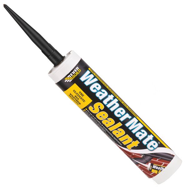 Picture of EVERBUILD WEATHERMATE SEALANT BLACK 300ML