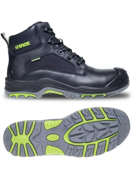 Picture of APACHE BLACK WATERPROOF NON METALLIC BOOT 11