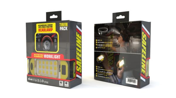 Picture of USB HEAD TORCH & HAND TORCH