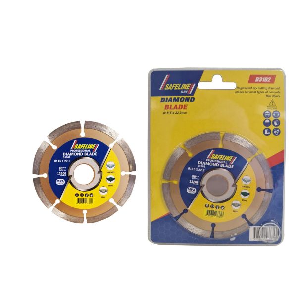 Picture of 125MM CONTINIOUS RIM DIAMOND BLADES CUT TILES