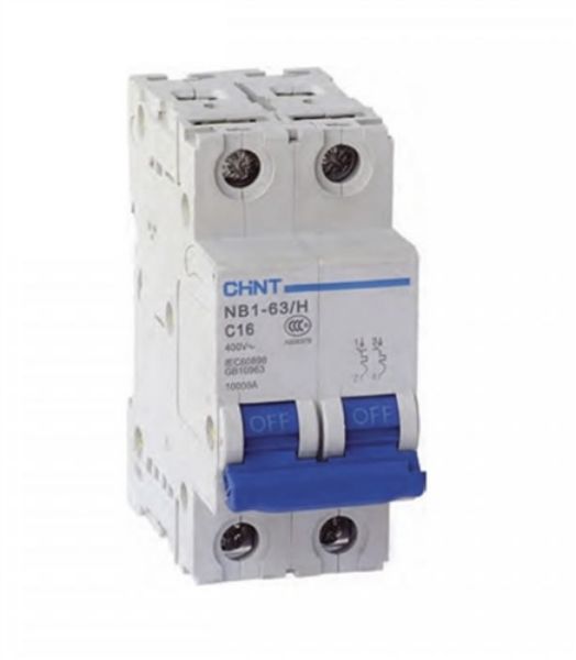 Picture of 16AMP 2 POLE TYPE D MCB