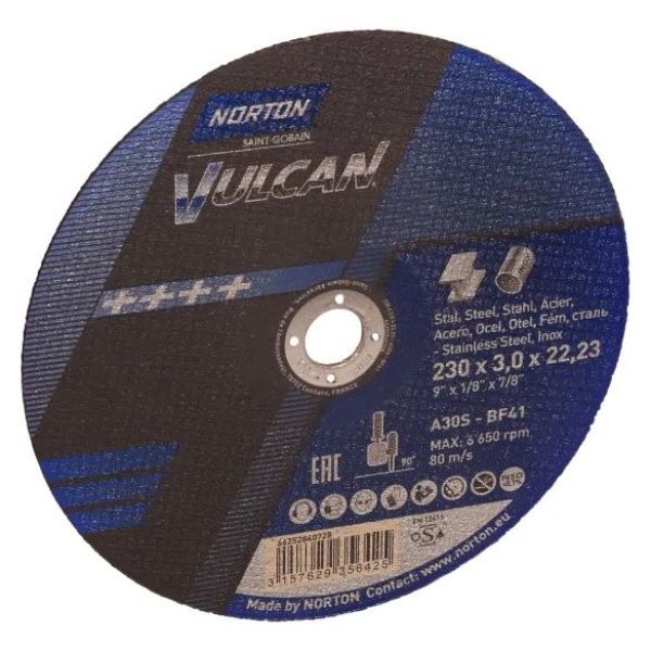 Picture of VULCAN  230MM X 3.0 X 22.2 D/C STONE CUTTING DISCS