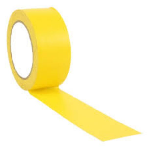 Picture of 50MM X 33M PVC CONCRETE TAPE YELLOW